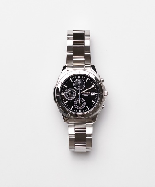 SEIKO（セイコー）の「【60】【ITN】【SEIKO】 クロノグラフ　カラーダイヤル　メタルベルト【海外モデル】（アナログ腕時計・メンズ・ホワイト/ブラック/グリーン/ブルー・FREE）」の6枚目の写真
