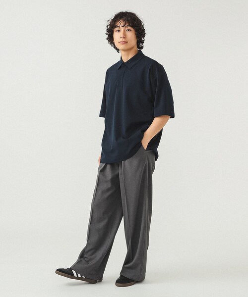 BEAMS（ビームス）の「サイド ポケット ポロシャツ（ポロシャツ・メンズ・ネイビー/ブラック/ホワイト・S/M/L/XL）」の13枚目の写真