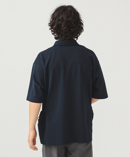 BEAMS（ビームス）の「サイド ポケット ポロシャツ（ポロシャツ・メンズ・ネイビー/ブラック/ホワイト・S/M/L/XL）」の16枚目の写真