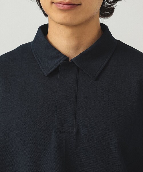 BEAMS（ビームス）の「サイド ポケット ポロシャツ（ポロシャツ・メンズ・ネイビー/ブラック/ホワイト・S/M/L/XL）」の17枚目の写真