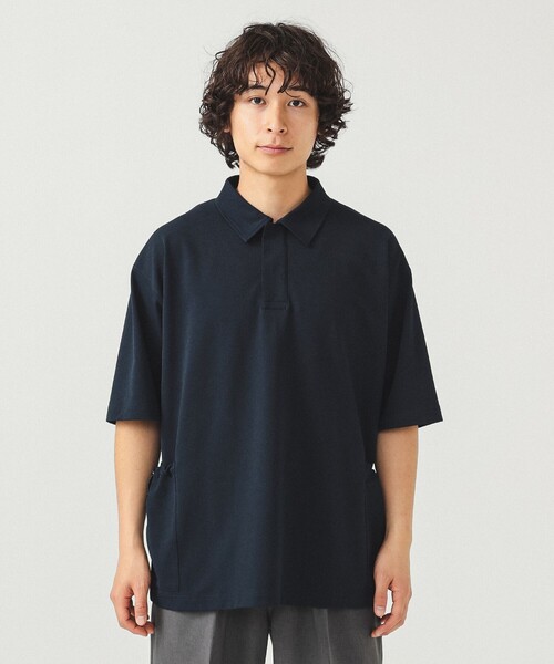 BEAMS（ビームス）の「サイド ポケット ポロシャツ（ポロシャツ・メンズ・ネイビー/ブラック/ホワイト・S/M/L/XL）」の21枚目の写真