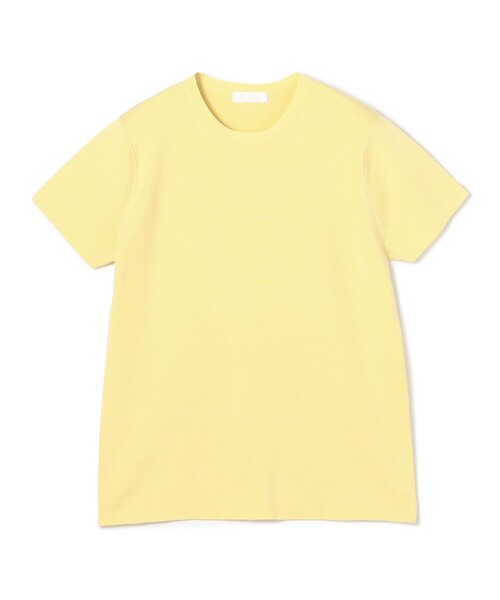 BALLSEY（ボールジィ）の「ハイゲージコットン クルーネックプルオーバー（ニット/セーター・レディース・ライトピンク/ホワイト/ダークグレー/パープル/ネイビー/ライトイエロー/ピンク/グリーン/イエロー・M/S）」の7枚目の写真