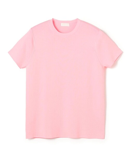 BALLSEY（ボールジィ）の「ハイゲージコットン クルーネックプルオーバー（ニット/セーター・レディース・ライトピンク/ホワイト/ダークグレー/パープル/ネイビー/ライトイエロー/ピンク/グリーン/イエロー・M/S）」の8枚目の写真