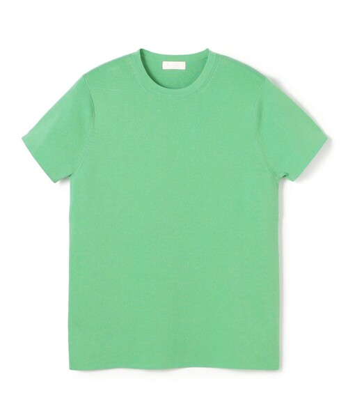 BALLSEY（ボールジィ）の「ハイゲージコットン クルーネックプルオーバー（ニット/セーター・レディース・ライトピンク/ホワイト/ダークグレー/パープル/ネイビー/ライトイエロー/ピンク/グリーン/イエロー・M/S）」の4枚目の写真