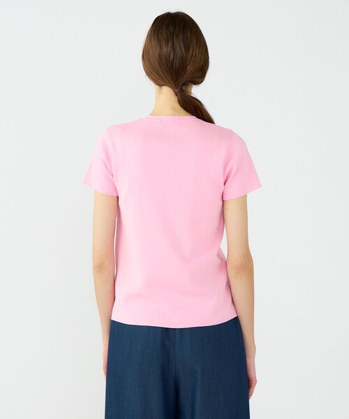 ハイゲージコットン クルーネックプルオーバー（ニット/セーター