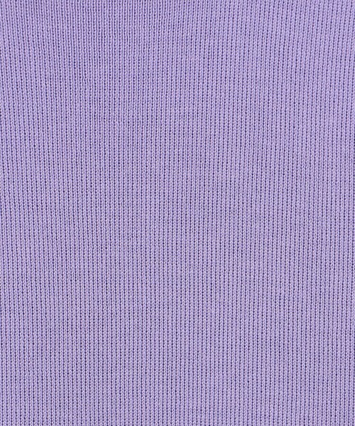 BALLSEY（ボールジィ）の「ハイゲージコットン クルーネックプルオーバー（ニット/セーター・レディース・ライトピンク/ホワイト/ダークグレー/パープル/ネイビー/ライトイエロー/ピンク/グリーン/イエロー・M/S）」の15枚目の写真