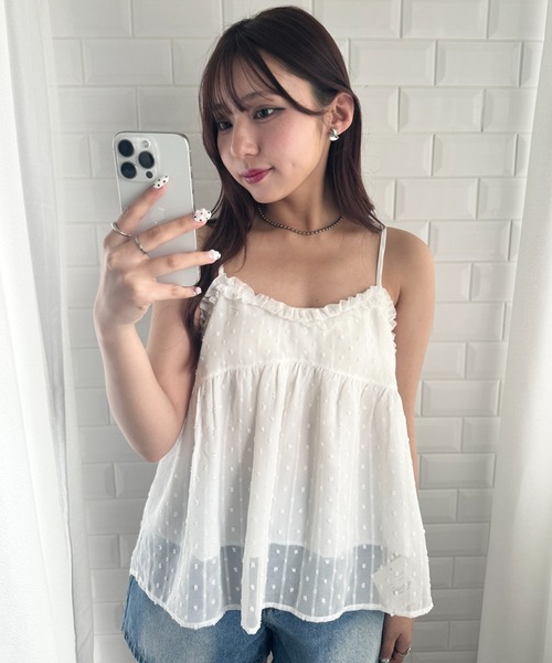 ★ほぼ新品　ドルチェ&ガッバーナ　キャミソールブラウス Dolce & Gabbana(ドルチェ&ガッバーナ) キャミソール(レディース