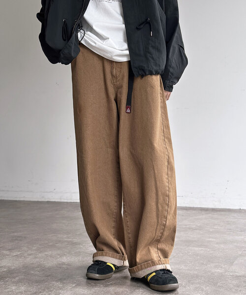 CPCM（シーピーシーエム）の「バルーンデニムイージーパンツ（その他パンツ・メンズ・ブラック/ベージュ/インディゴブルー/グリーン・MEDIUM/LARGE）」の3枚目の写真