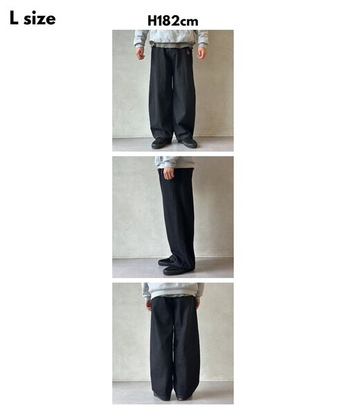 CPCM（シーピーシーエム）の「バルーンデニムイージーパンツ（その他パンツ・メンズ・ブラック/ベージュ/インディゴブルー/グリーン・MEDIUM/LARGE）」の10枚目の写真