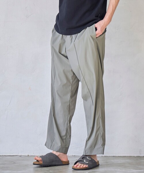 RONEL(ロネル)の「【RONEL】タスランN イージーパンツ(その他パンツ・メンズ・ブラック/ケリーグリーン・S/M/L/XL)」の2枚目の写真