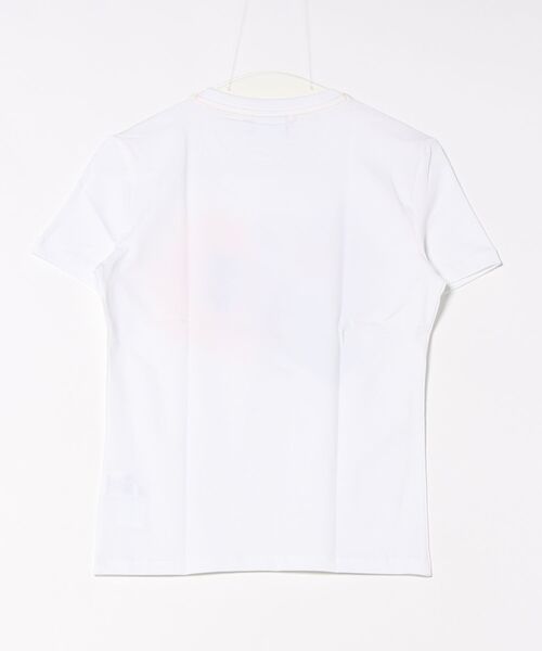 Desigual（デシグアル）の「ぼかし花柄のTシャツ（Tシャツ/カットソー・レディース・ホワイト・XS/S/M/L/XL）」の2枚目の写真