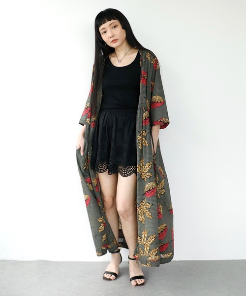 Three Four Time（ｽﾘｰﾌｫｰﾀｲﾑ）の「コットン刺繍ショートパンツ（その他パンツ・レディース・ブラック/アイボリー・FREE）」の18枚目の写真