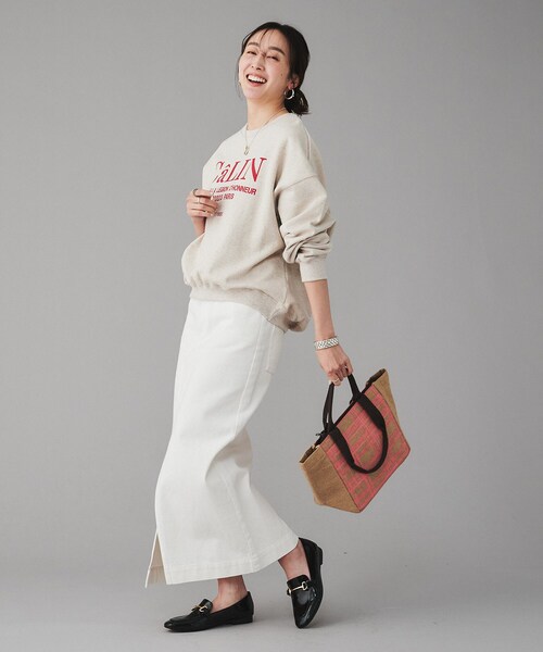 UNTITLED(アンタイトル)の「【保冷機能付き】ジュートバッグ(トートバッグ・レディース・ブラウン系その他2/ホワイト系3/ブラック系/ブルー系/ピンク系その他/ダークブラウン系・99)」の17枚目の写真