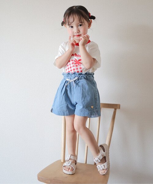 apres les cours（アプレレクール）の「【ジュニア対応】アソートモチーフ半袖Tシャツ/7days Style（Tシャツ/カットソー・キッズ・ネイビー/イエロー/ミント/キナリ/ラベンダー/その他2/グリーン/サーモンピンク/サックスブルー/アイボリー・80/90/100/110/120/130/140）」の22枚目の写真