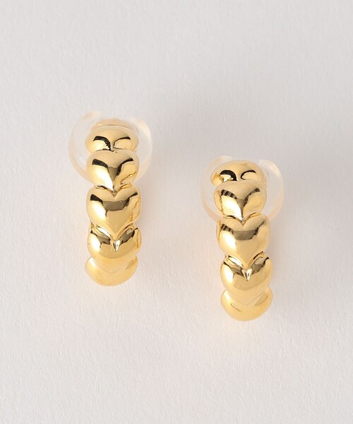 BEAUTY&YOUTH UNITED ARROWS(ビューティーアンドユースユナイテッドアローズ)の「ユニーク ウェーブ イヤリング(イヤリング・レディース・シルバー/ゴールド・FREE)」の4枚目の写真