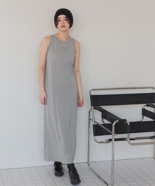 titivate(ティティベイト)の「2setレイヤードカットソーワンピース(ワンピース・レディース・ブラック/アイボリー/杢グレー・S/SP/L/M)」の11枚目の写真