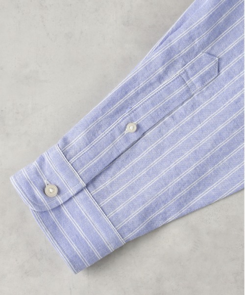 セール】【BACK NUMBER】綿麻ストライプシャツ（シャツ/ブラウス
