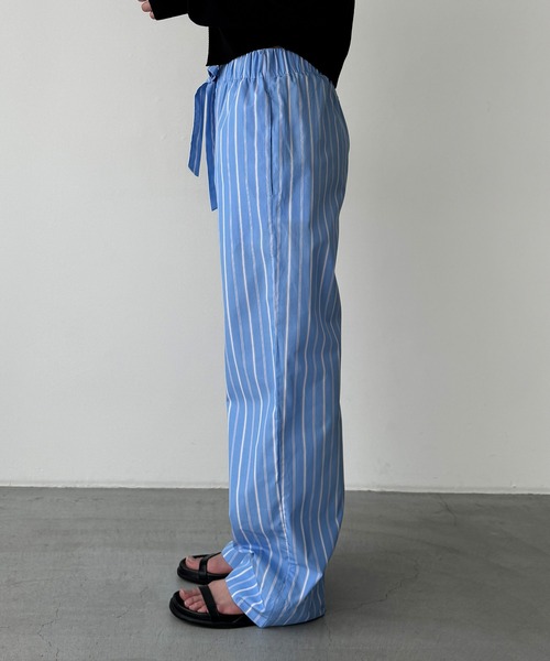CANAL JEAN(キャナルジーン)の「HARING PAJAMAパンツ(その他パンツ・レディース・ブルー/サックスブルー/ブラウン・ONE SIZE)」の16枚目の写真