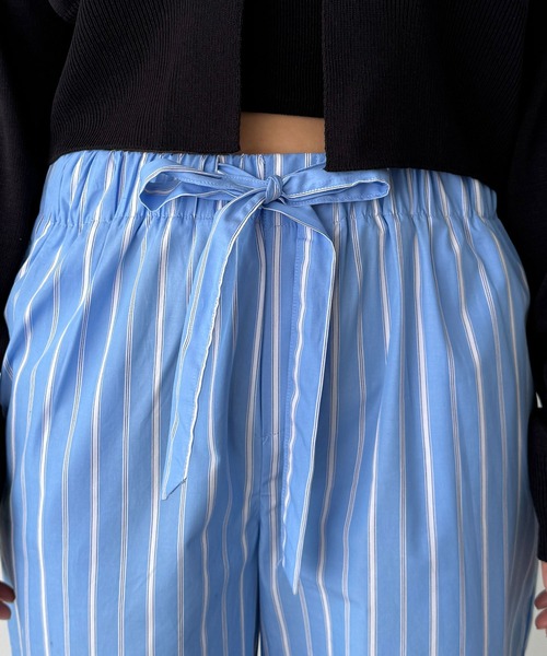 CANAL JEAN(キャナルジーン)の「HARING PAJAMAパンツ(その他パンツ・レディース・ブルー/サックスブルー/ブラウン・ONE SIZE)」の18枚目の写真