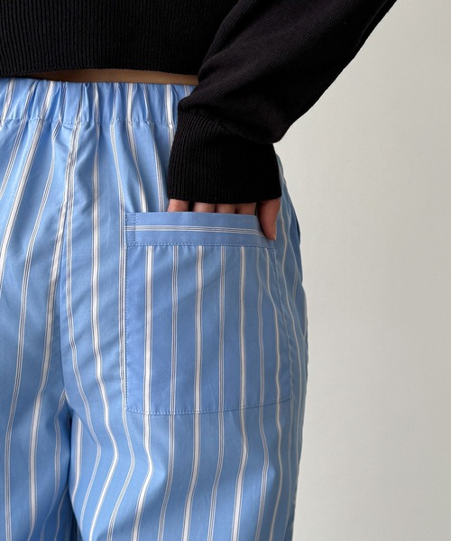 CANAL JEAN(キャナルジーン)の「HARING PAJAMAパンツ(その他パンツ・レディース・ブルー/サックスブルー/ブラウン・ONE SIZE)」の20枚目の写真