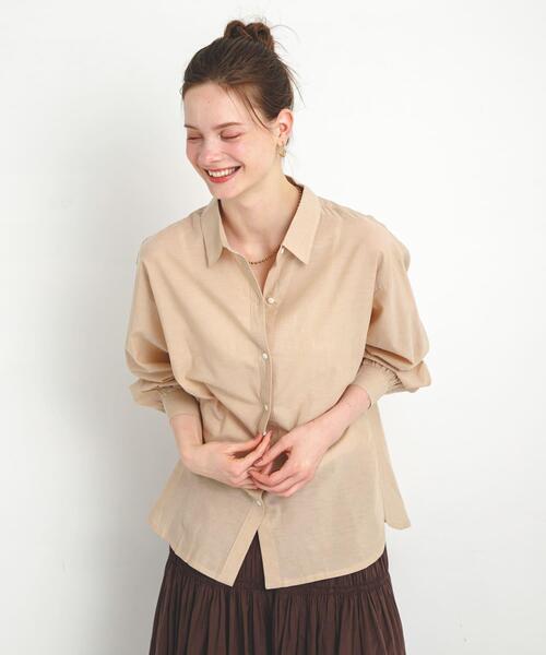 URBAN RESEARCH Sonny Label（アーバンリサーチサニーレーベル）の「エアリーコットンアソートストライプシャツ（シャツ/ブラウス・レディース・ピンク/ベージュ/ミント/チェック/ライトブルー/ピンク系その他・FREE）」の18枚目の写真