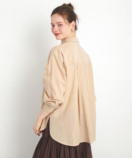 URBAN RESEARCH Sonny Label（アーバンリサーチサニーレーベル）の「エアリーコットンアソートストライプシャツ（シャツ/ブラウス・レディース・ピンク/ベージュ/ミント/チェック/ライトブルー/ピンク系その他・FREE）」の19枚目の写真