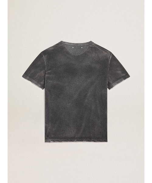 GOLDEN GOOSE（ゴールデングース）の「Journey T-shirts ウィメンズ（Tシャツ/カットソー・レディース・ダークグレー・M/XXS/XS/S/L/XL）」の2枚目の写真
