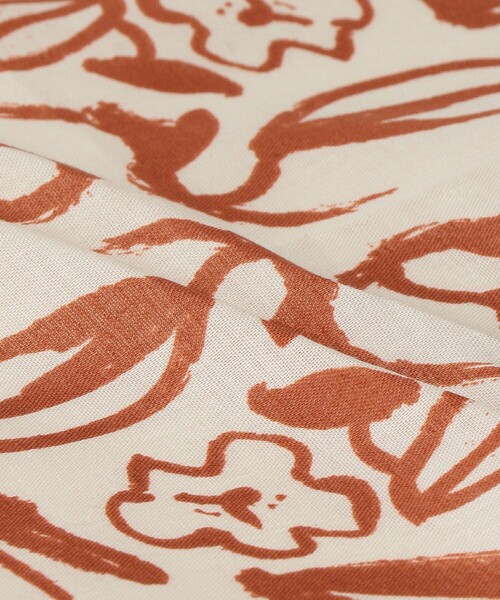 green label relaxing（グリーンレーベルリラクシング）の「GLR Be happy ハンカチ（ハンカチ/ハンドタオル・メンズ・オレンジ系その他/ケリーグリーン・FREE）」の4枚目の写真