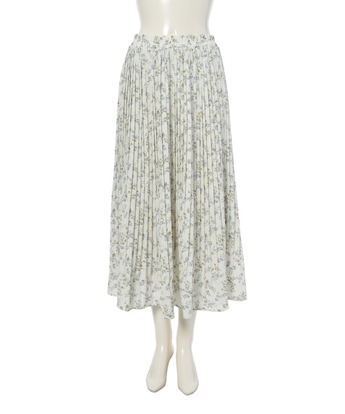 fifth（フィフス）の「【サイズ展開あり】フラワープリントプリーツスカート（スカート・レディース・ブラック/アイボリー・M/XS）」の18枚目の写真