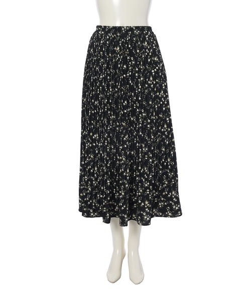 fifth（フィフス）の「【サイズ展開あり】フラワープリントプリーツスカート（スカート・レディース・ブラック/アイボリー・M/XS）」の19枚目の写真