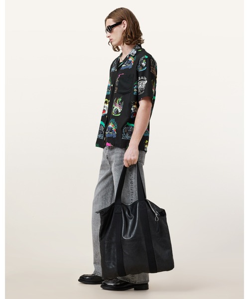 ALLSAINTS(オールセインツ)の「GNAR RELAXED FIT HAWAIIAN SHIRT | GNAR リラックス フィット ハワイアン シャツ(シャツ/ブラウス・メンズ・ブラック・S/M/L/XL/XS)」の5枚目の写真