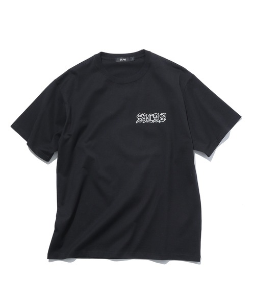 Tシャツ・カットソー YESEYESEE Cover Stitch Tee Black yeseyesee/イエスアイシー Cover Stitch Tee ビックシルエット