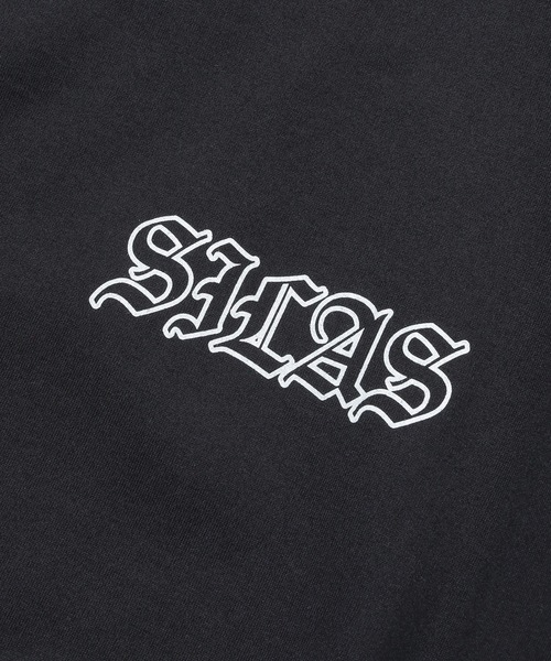 SILAS(サイラス)の「BLACKLETTER LOGO S/S TEE(Tシャツ/カットソー・メンズ・ホワイト/ブラック/ネイビー・M/L/XL)」の8枚目の写真