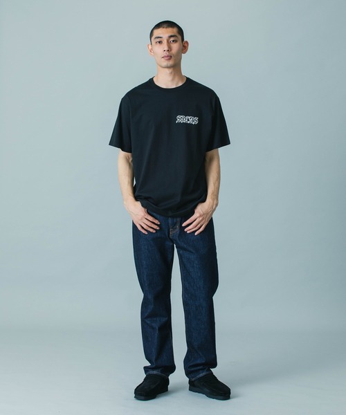 SILAS(サイラス)の「BLACKLETTER LOGO S/S TEE(Tシャツ/カットソー・メンズ・ホワイト/ブラック/ネイビー・M/L/XL)」の14枚目の写真