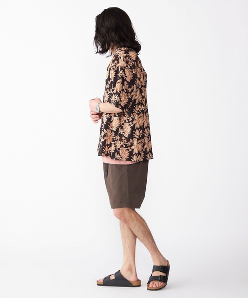 SHIPS(シップス)の「BENCH MARKING SHIRTS: インディアン バティック ショートスリーブ シャツ(シャツ/ブラウス・メンズ・ブラウン/ダークグレー/グリーン・LARGE/MEDIUM/SMALL)」の7枚目の写真