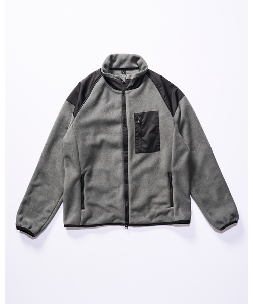 wjk（ダヴルジェイケイ）の「combination fleece jacket（ブルゾン・メンズ・ブラック/グレー・SMALL/MEDIUM/LARGE/X-LARGE）」の18枚目の写真