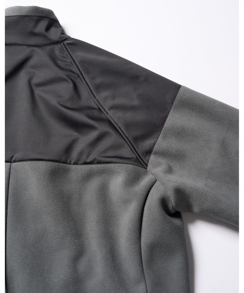 wjk（ダヴルジェイケイ）の「combination fleece jacket（ブルゾン・メンズ・ブラック/グレー・SMALL/MEDIUM/LARGE/X-LARGE）」の7枚目の写真