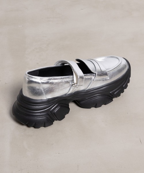 MARECHAL TERRE ブラック ローファー 22.5 靴