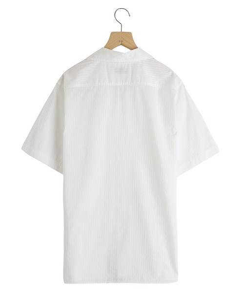 BALLAST ARK（バラストアーク）の「BALLAST ARK / バラストアーク：DOBBY  DOT STRIPE S/S SHIRT：BA11-SH02[AST]（シャツ/ブラウス・メンズ・ホワイト/ピンク・M/L）」の17枚目の写真