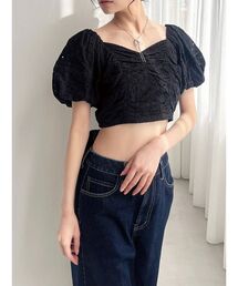 【タグ付】ジャス♡半袖コットンスカラレースブラウス(ブラック) 楽天市場】ブラウス レディース / 大人甘い、総レースのブラウス