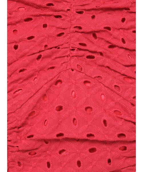 RESEXXY（リゼクシー）の「コットンレースパフブラウス（シャツ/ブラウス・レディース・ホワイト/ブラック/レッド・FREE）」の5枚目の写真