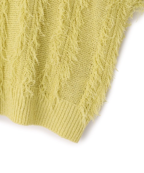 Droite lautreamont(ドロワットロートレアモン)の「フリンジニットプルオーバー≪手洗い可能≫(ニット/セーター・レディース・オフホワイト・M)」の14枚目の写真