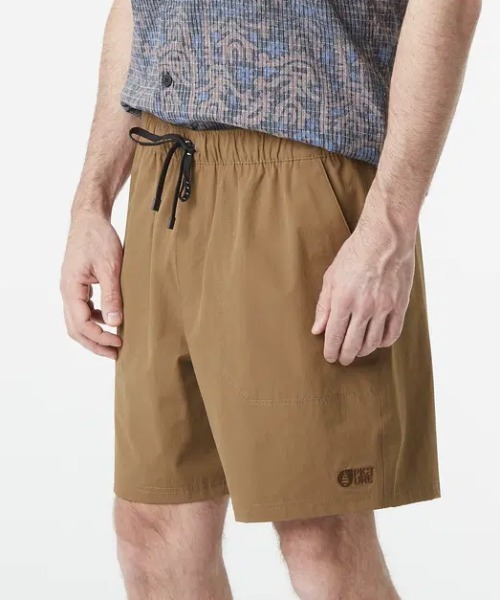 PICTURE ORGANIC CLOTHING(ピクチャーオーガニッククロージング)の「【PICTURE/ピクチャー】LENU STRETCH SHORTS ストレッチ 撥水 吸湿速乾 4WAYストレッチ ショーツ(その他パンツ・メンズ・ブラック/グリーン系その他・MEDIUM/LARGE)」の2枚目の写真