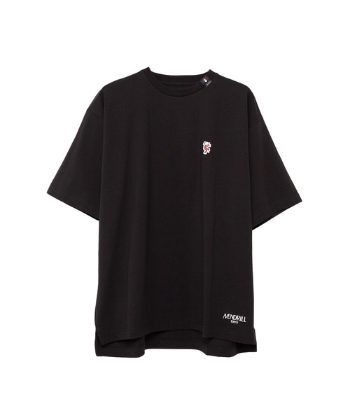 Mendrill(メンドリル)の「Mendrill Kang Fu Embroidery T-shirt(Tシャツ/カットソー・メンズ・ホワイト/ブラック・M/XS/S/L)」の2枚目の写真