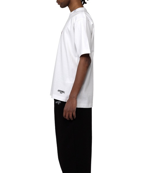 Mendrill(メンドリル)の「Mendrill Kang Fu Embroidery T-shirt(Tシャツ/カットソー・メンズ・ホワイト/ブラック・M/XS/S/L)」の5枚目の写真