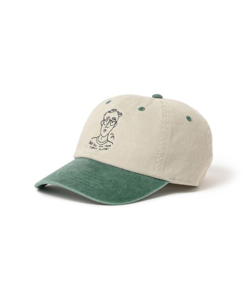 TOKYO CULTUART by BEAMS（トウキョウカルチャートバイビームス）の「norahi / next life cap（キャップ・レディース・グレー/ワイン・ONE SIZE）」の3枚目の写真