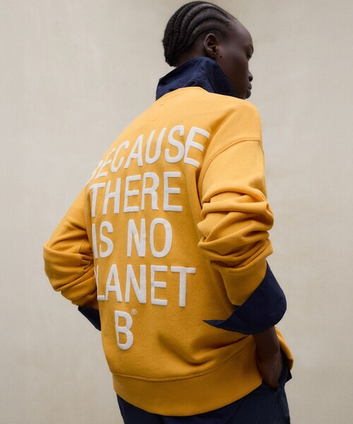 ECOALF(エコアルフ)の「STORM BECAUSEスウェット / STORMALF SWEATSHIRT WOMAN(スウェット・レディース・チャコールグレー/イエロー/オレンジ/ベビーピンク/ネイビー/ホワイト系その他/イエロー系その他2・FREE)」の5枚目の写真