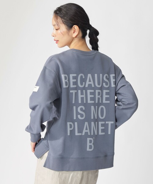 STORM BECAUSEスウェット / STORMALF SWEATSHIRT WOMAN