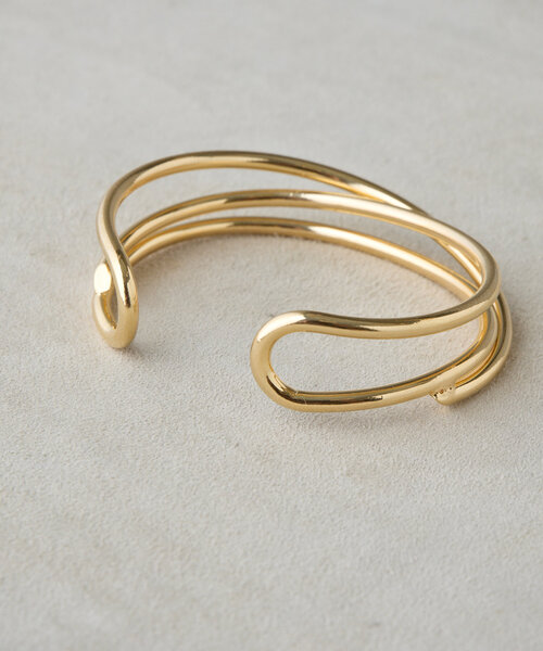 Jena espace merveilleux（ジェナ　エスパスメルヴェイユ）の「ラインアシメブレスレット（ブレスレット・レディース・シルバー/ゴールド・FREE）」の8枚目の写真