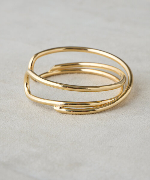 Jena espace merveilleux（ジェナ　エスパスメルヴェイユ）の「ラインアシメブレスレット（ブレスレット・レディース・シルバー/ゴールド・FREE）」の9枚目の写真